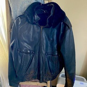 Vintage leather jacket